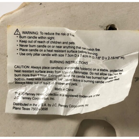 Snowman Candle Holder + Trinket Dish Set Beach -‎ Vtg JC Penney Winter Snowmen - Picture 11 of 13